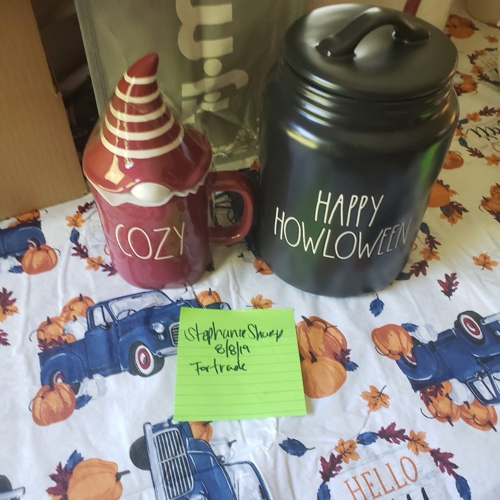 Mug and canister DO NOT PURCHASE